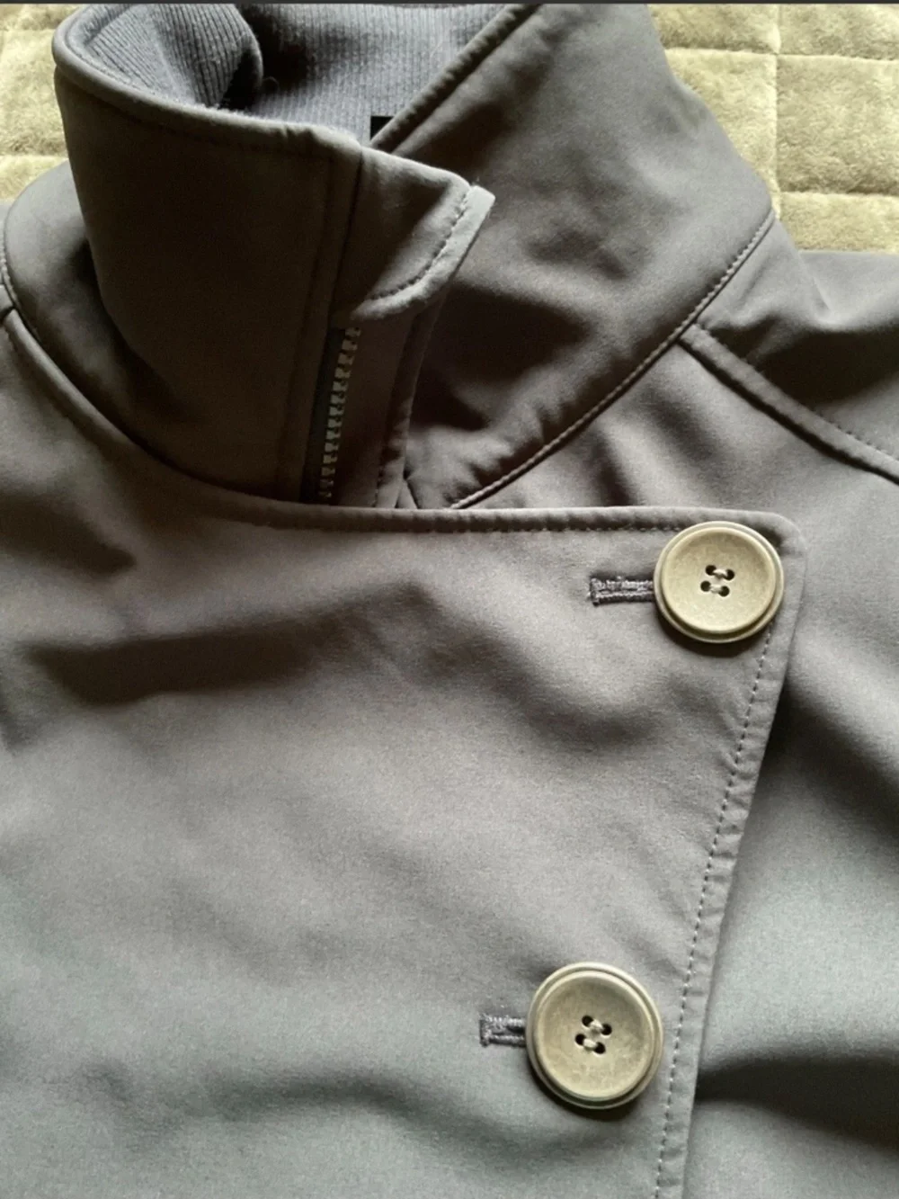 PrAna Martina Jacket Coat Gray Medium Soft Shell - Picture 2 of 11